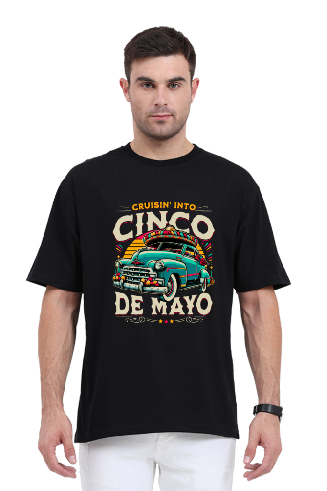 Cinco Demayo Oversized Printed Unisexual T-Shirt