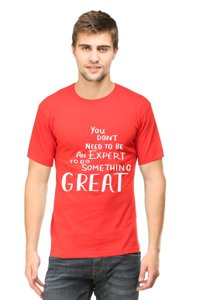 Great work Quote Print T-Shirt