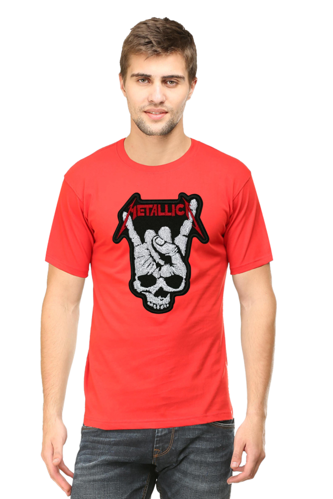 Skull Thrash Metallica Printed T-Shirt