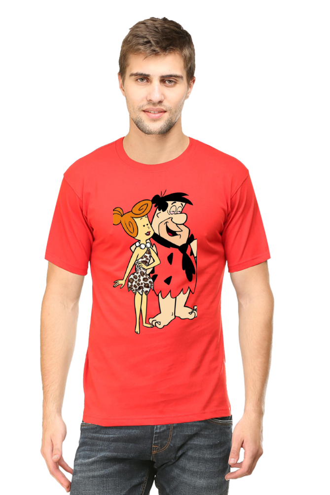 Flintstone Romance Printed T-Shirt