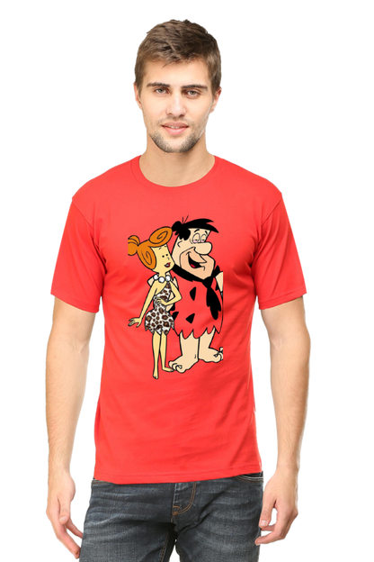 Flintstone Romance Printed T-Shirt