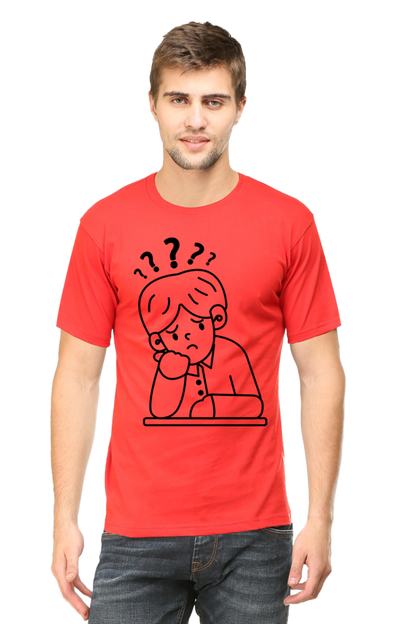 Thinking Art Printed T-shirt