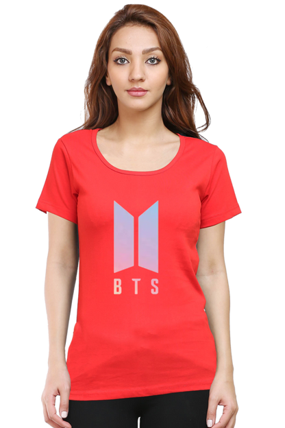 BTS Harmony Printed Half Sleeve T-shirt