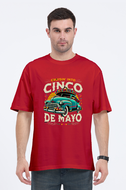 Cinco Demayo Oversized Printed Unisexual T-Shirt
