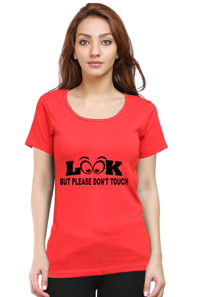 Look & Touch Casual Printed T-shirt