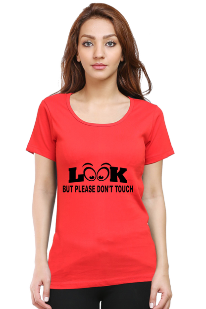 Look & Touch Casual Printed T-shirt