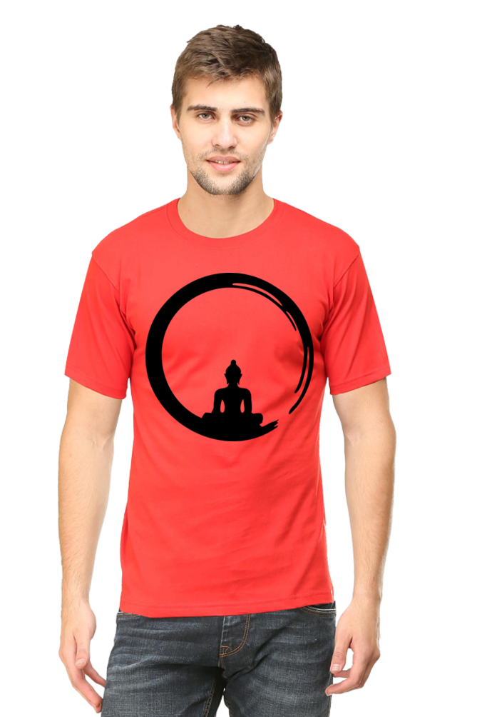 Ink Buddha Art Printed T-Shirt