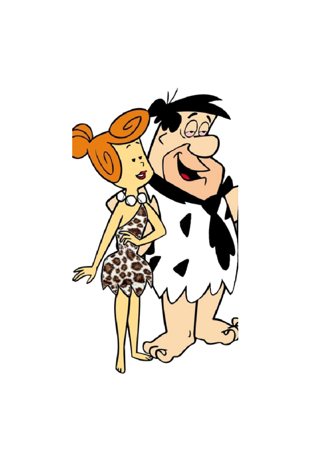 Flintstone Romance Printed T-Shirt