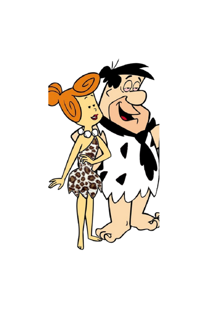 Flintstone Romance Printed T-Shirt