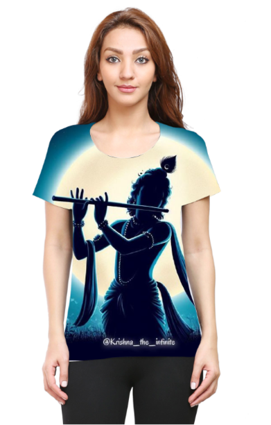 Divine Melody Art Printed T-Shirt