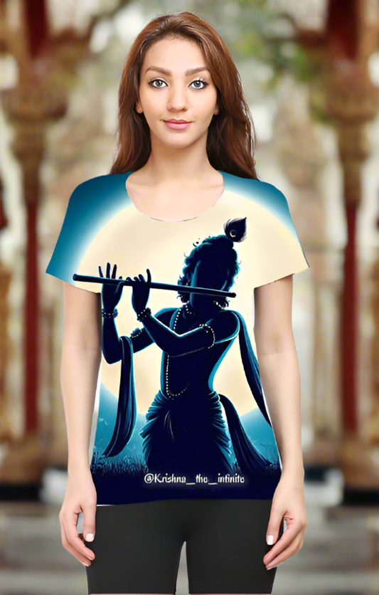 Divine Melody Art Printed T-Shirt