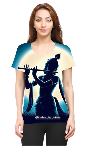 Divine Melody Art Printed T-Shirt