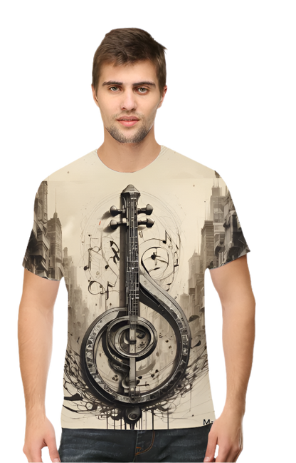 Symphony Art Design Printed T-Shirt