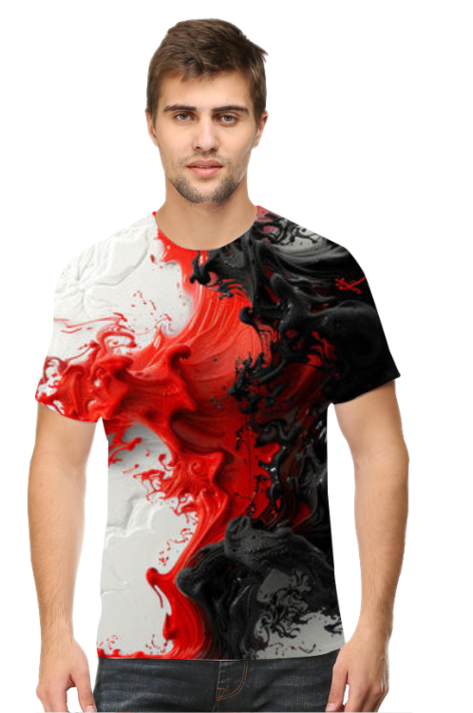 Enchanted Colors Art Printed T-Shirt