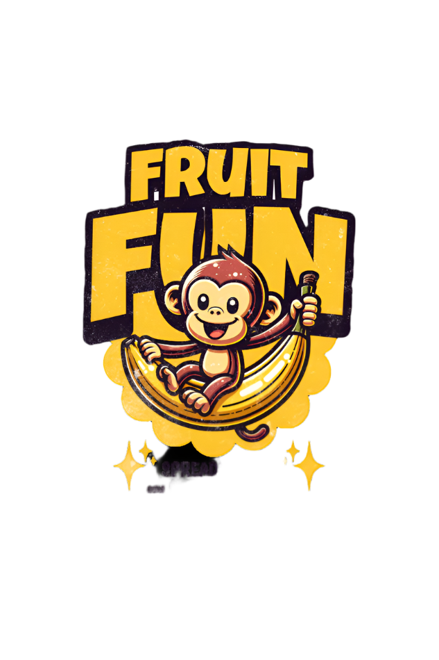 Fruit Fun Money Printed Half Sleeve T-Shirt