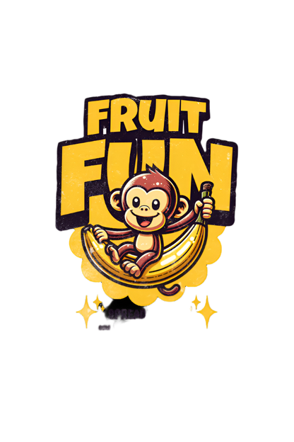 Fruit Fun Money Printed Half Sleeve T-Shirt