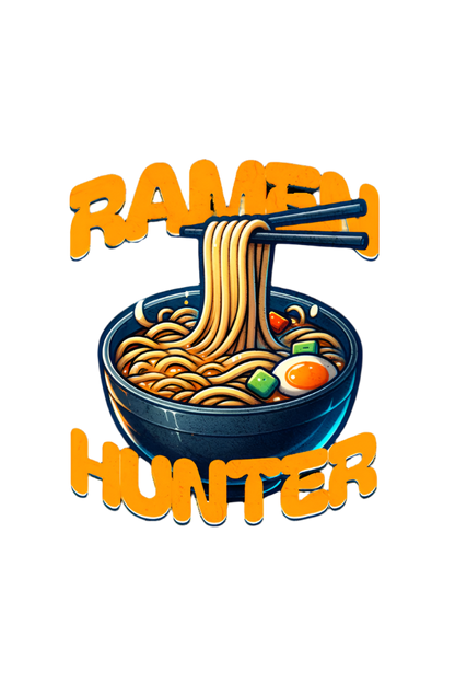 Ramen Hunter Graphic Printed T-Shirt