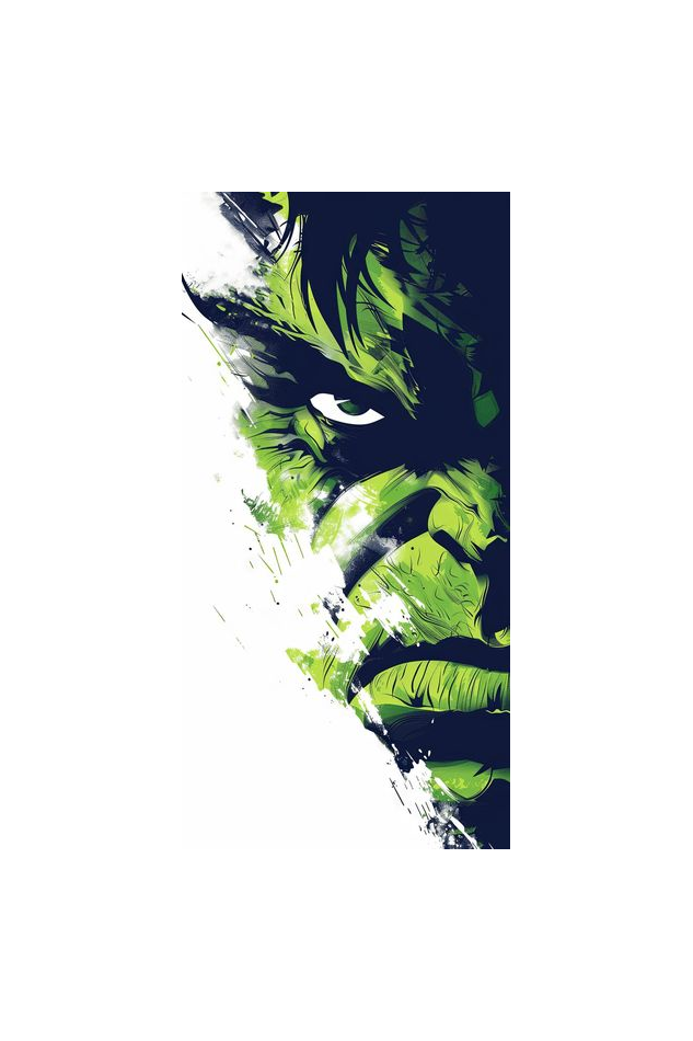 Hulk Design Printed T-Shirt