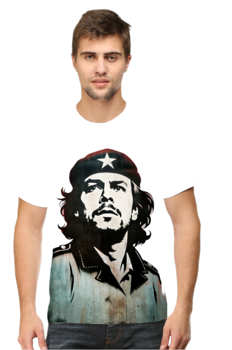 Che Guevara Print T-shirt