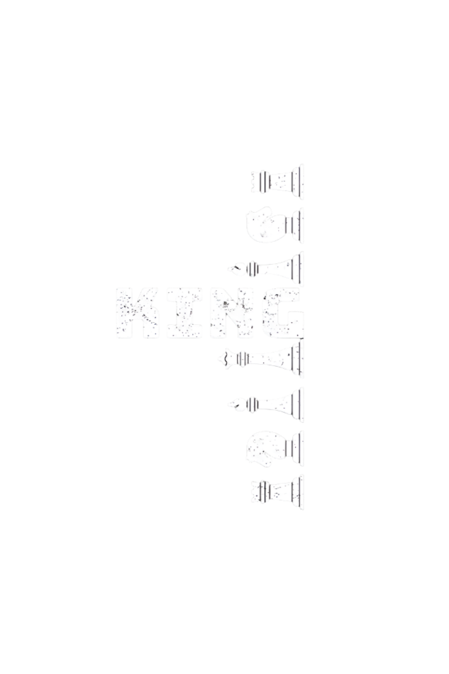 King In Play Printed Hoodie