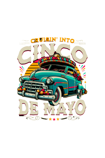 Cinco Demayo Oversized Printed Unisexual T-Shirt