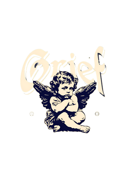 Grief Cupid Printed Sweatshirt