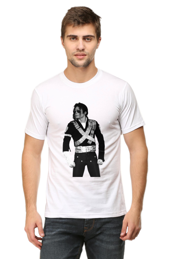 King of Pop Tribute Printed T-Shirt