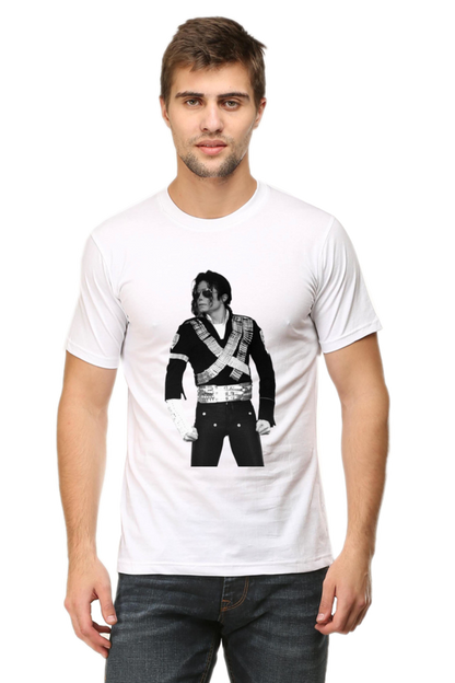 King of Pop Tribute Printed T-Shirt