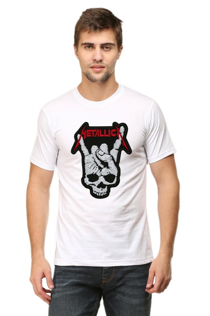 Skull Thrash Metallica Printed T-Shirt