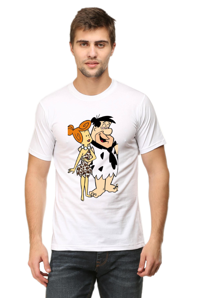 Flintstone Romance Printed T-Shirt