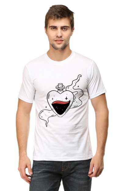 Love Fragrance Art Printed T-shirt