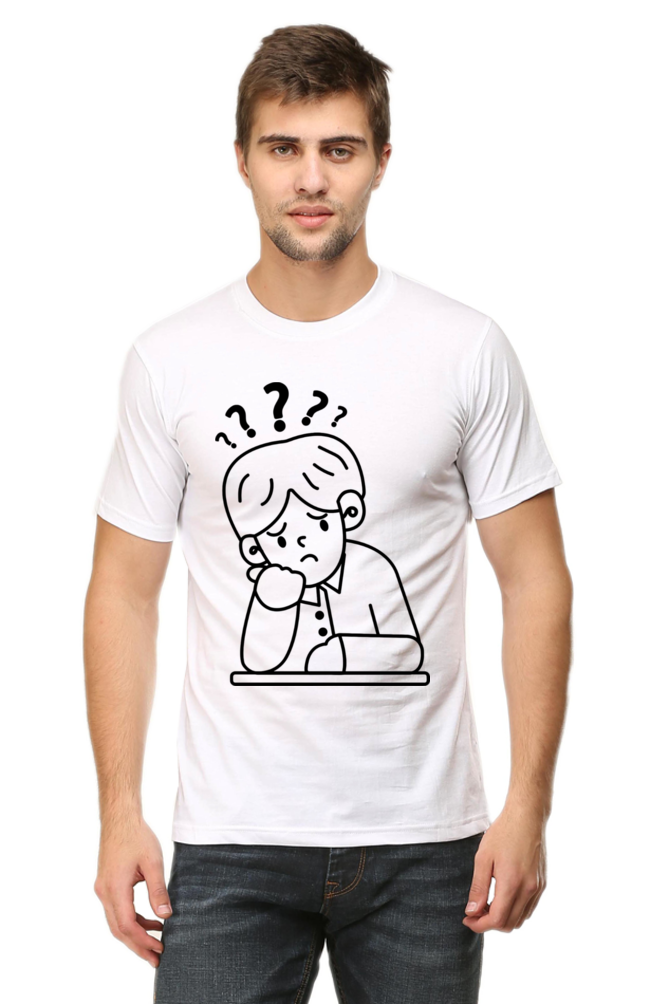 Thinking Art Printed T-shirt