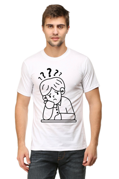 Thinking Art Printed T-shirt