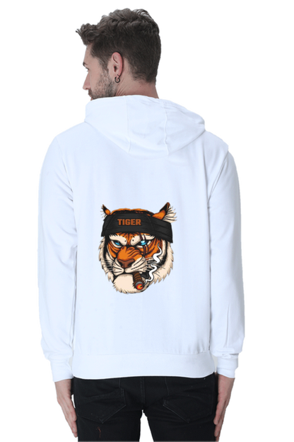 Roaring Elegance Printed Hoodie