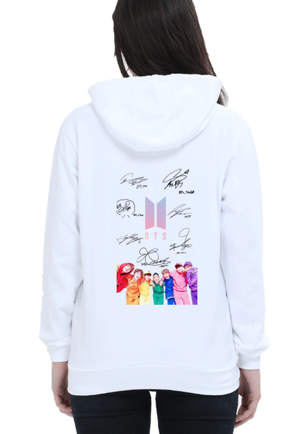 Bangtan Vibes Back Printed Hoodie