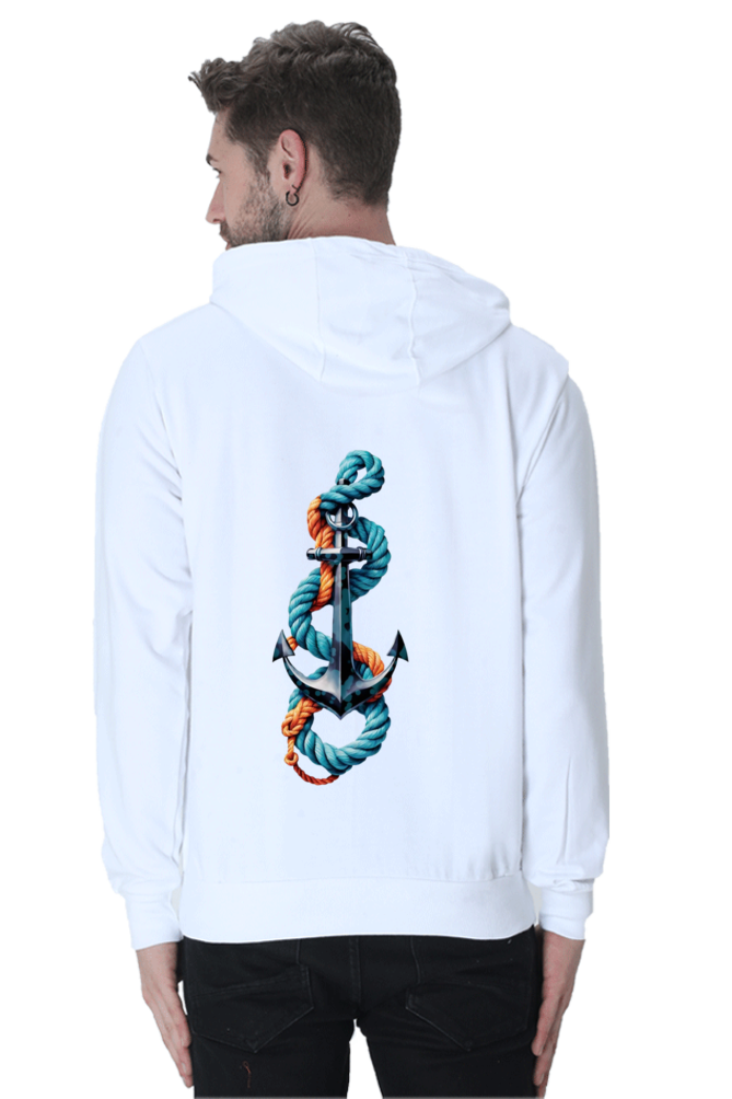 Anchor Art Printed Hoodie