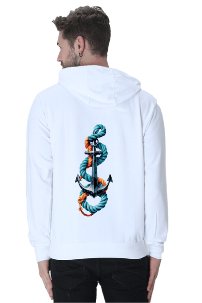 Anchor Art Printed Hoodie