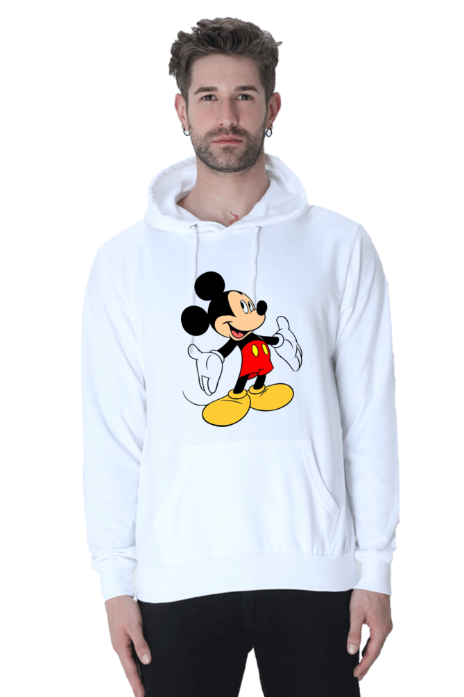 Classic Mickey Unisexual Printed Hoodie Sweatshirt