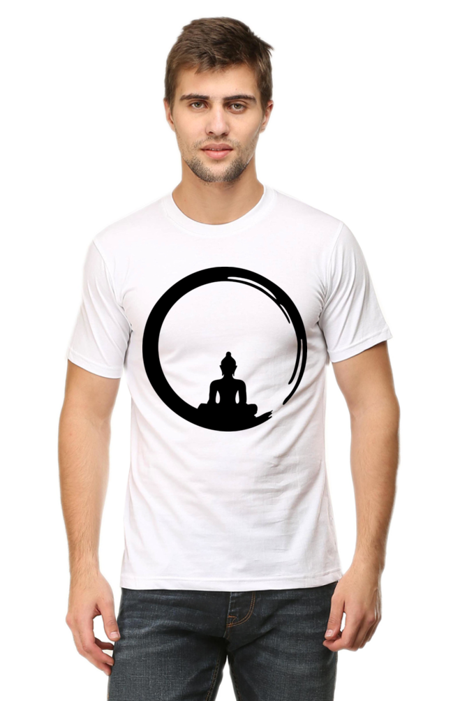 Ink Buddha Art Printed T-Shirt