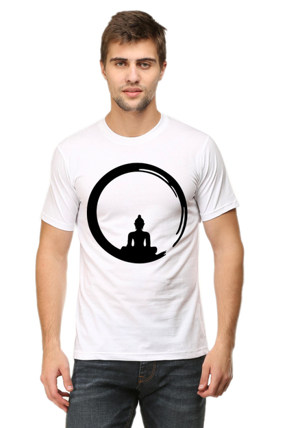 Ink Buddha Art Printed T-Shirt