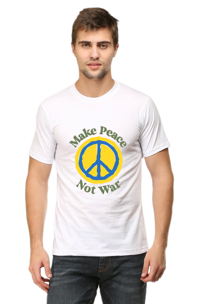 Peace Thoughts Quote Printed T-Shirt