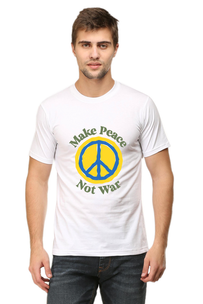 Peace Thoughts Quote Printed T-Shirt