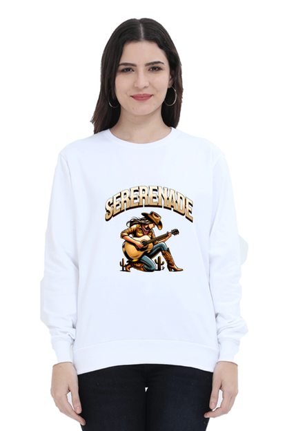 Cowgirl Serenade Printed Sweatshirt