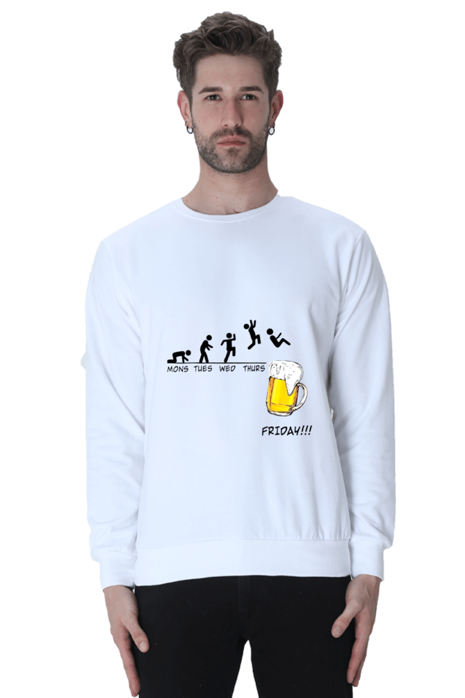 Weekdays Journey Printed Sweatshirt