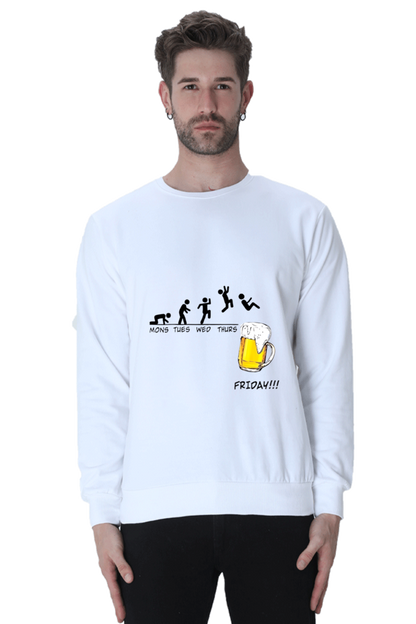 Weekdays Journey Printed Sweatshirt