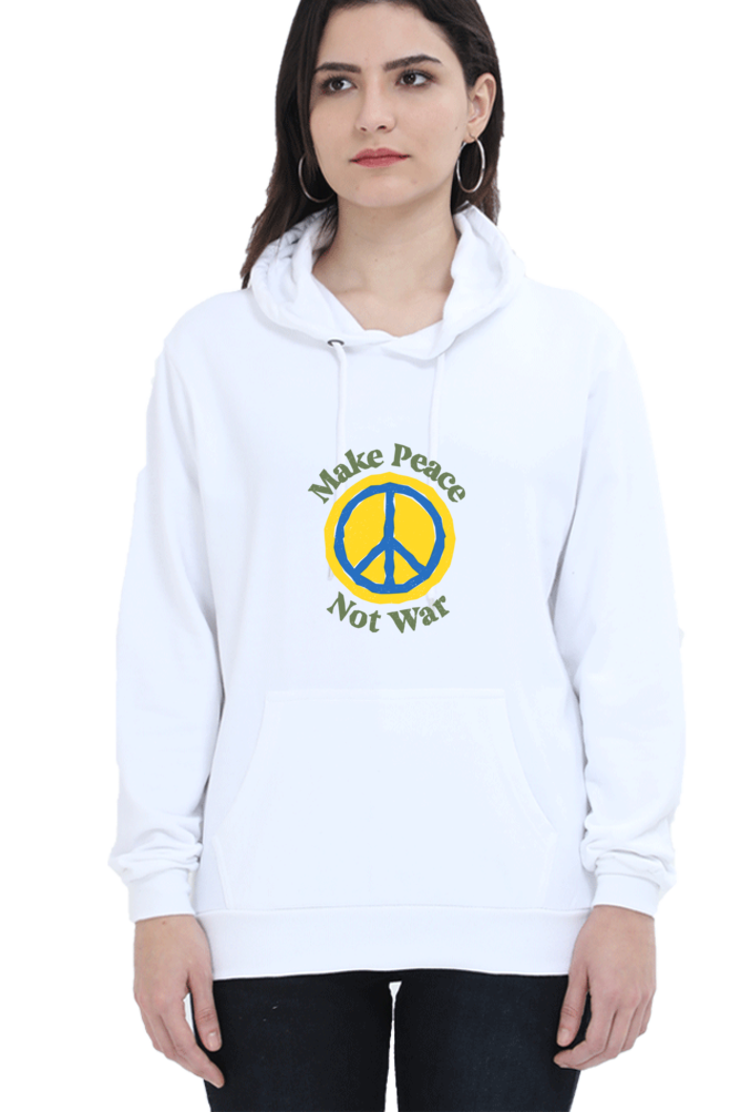 Peace Quote Thoughts Printed Hoodie Sweatshirt