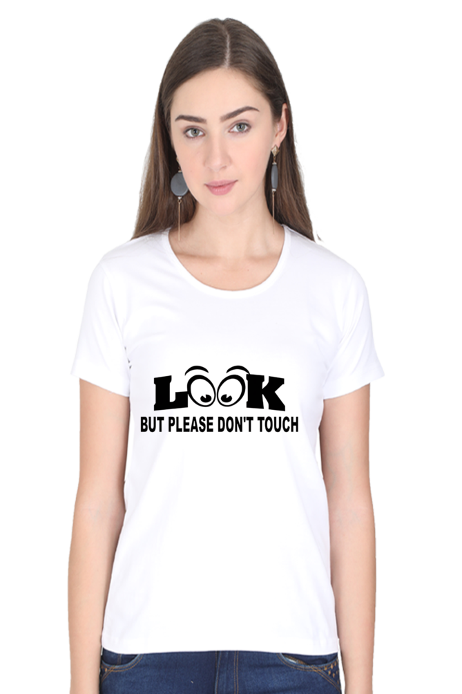 Look & Touch Casual Printed T-shirt