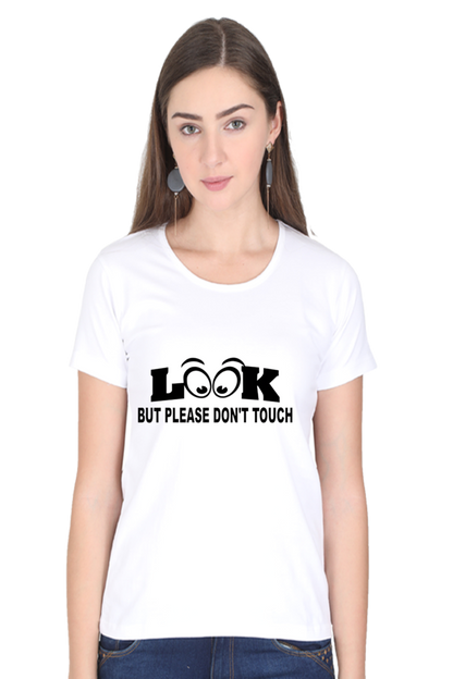 Look & Touch Casual Printed T-shirt