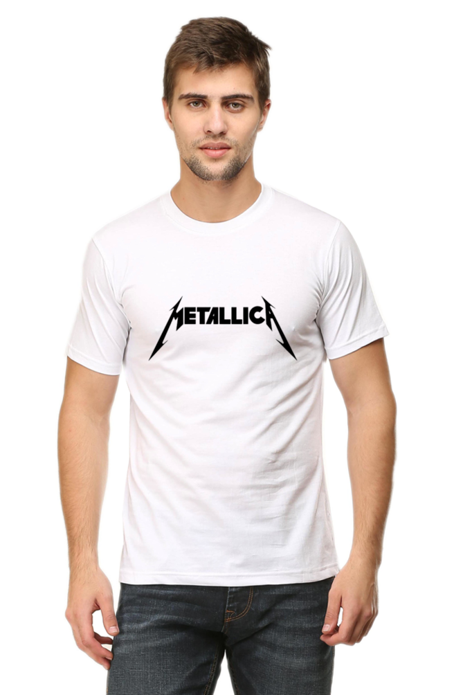 Metallica Logo Printed T-Shirt