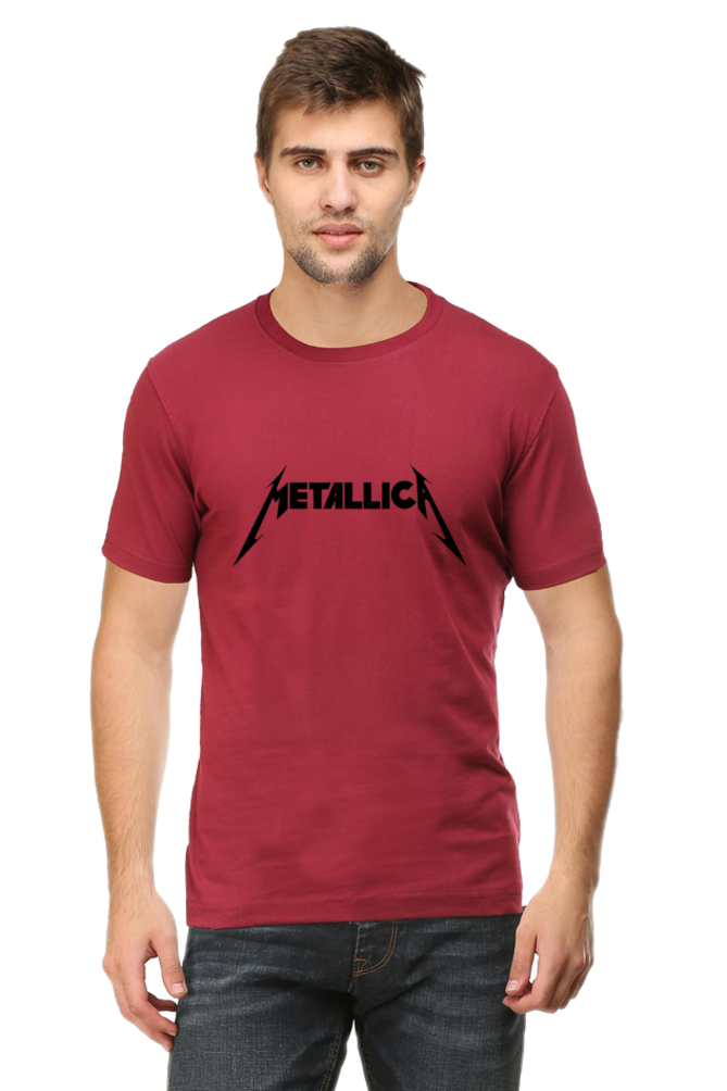 Metallica Logo Printed T-Shirt